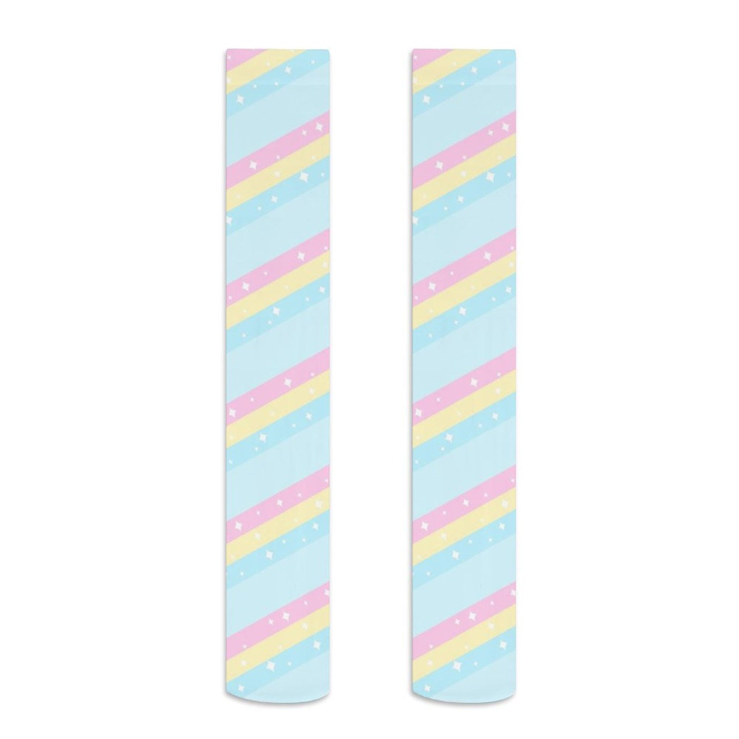 Teatime Fantasy Over Knee Stocking Socks (Blue)