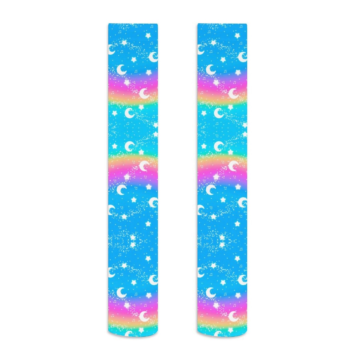 Magical Fairy Time Over Knee Stocking Socks (Rainbow Sunny Day)