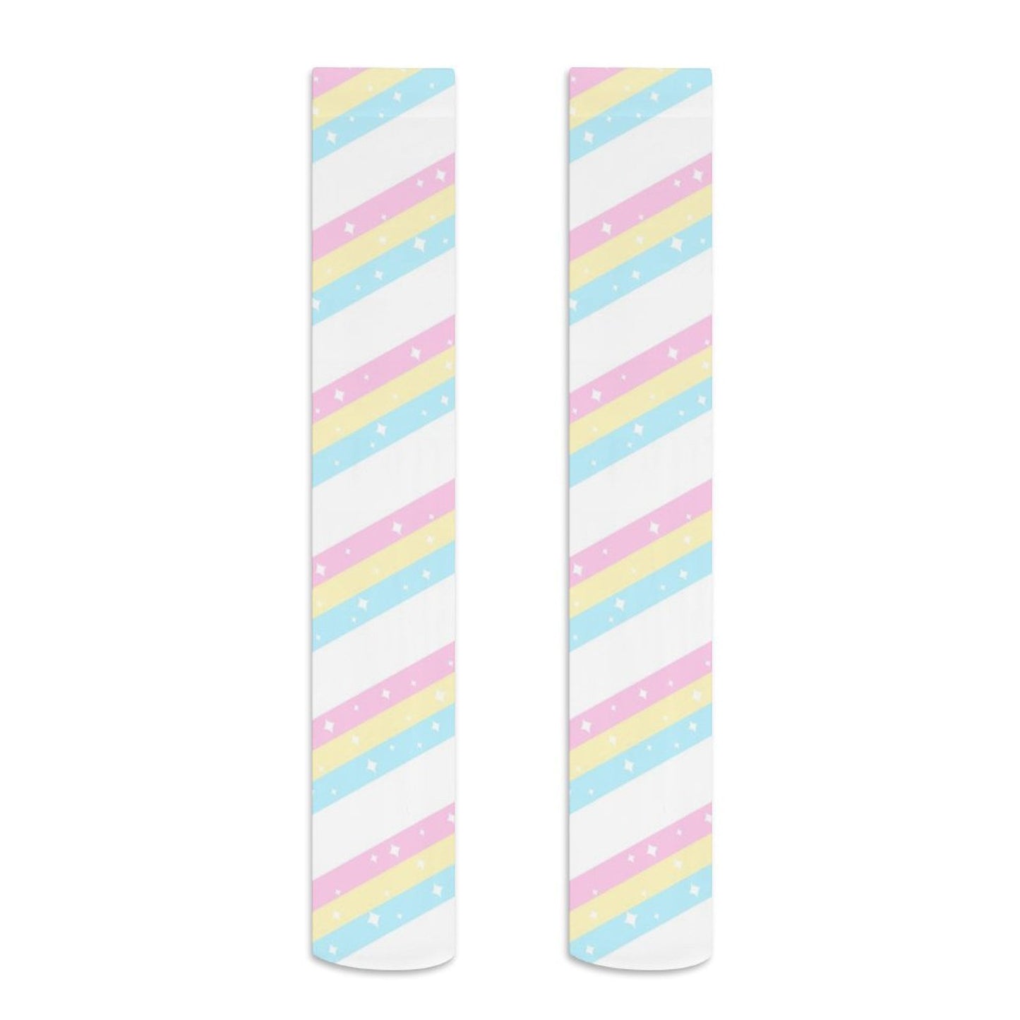 Teatime Fantasy Over Knee Stocking Socks (White)