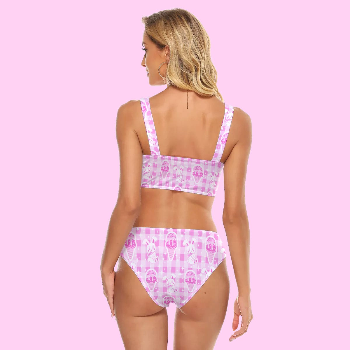 Sparkle Sweets Sport Bikini Swimsuit Set