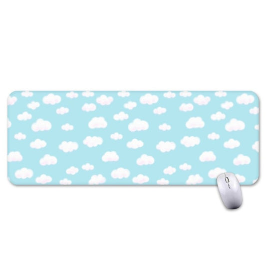 Dreamy Clouds Gaming Mouse Pad / Desk Mat (Sky Blue)