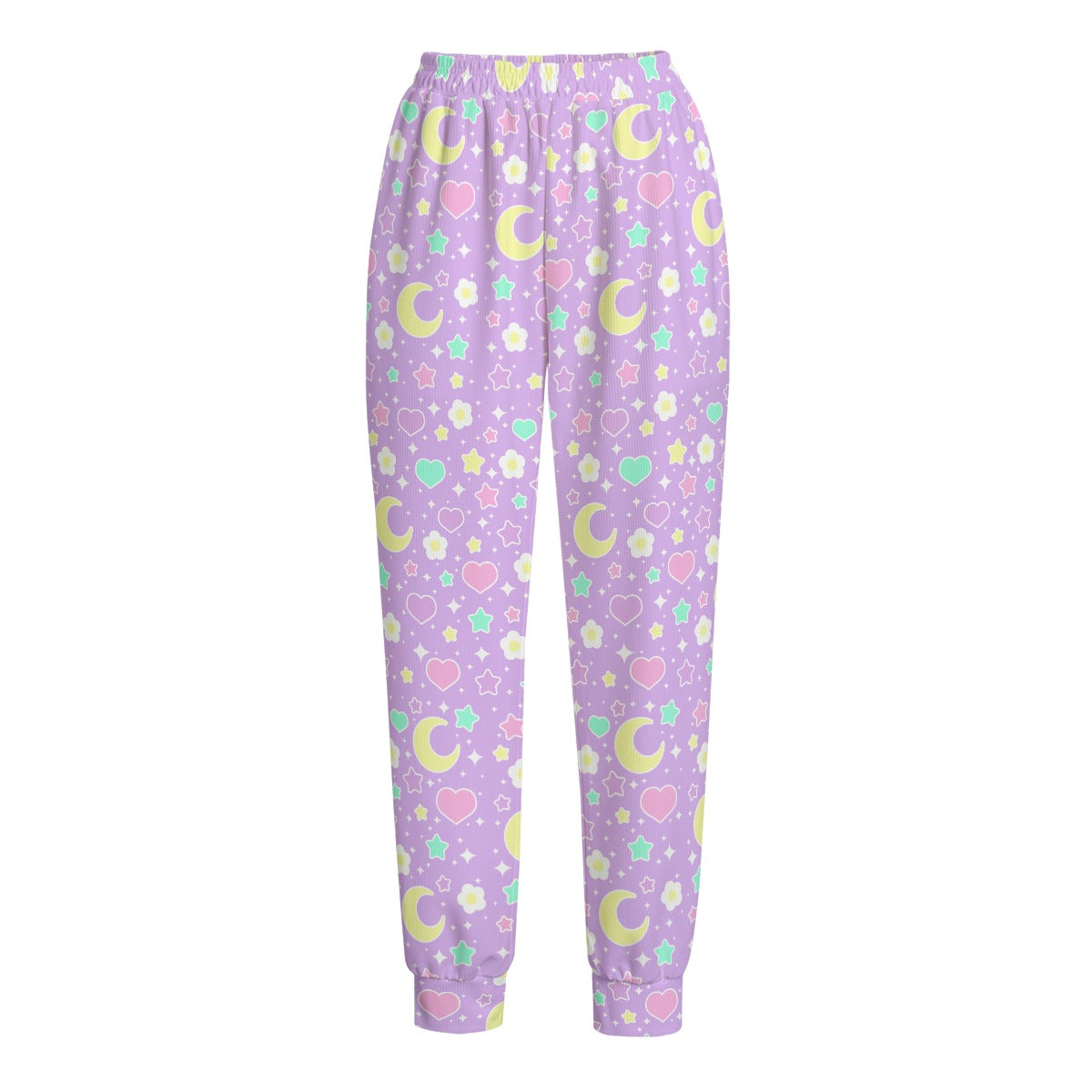 Magical Spring Women's High Waisted Polly Waffle Sweatpants