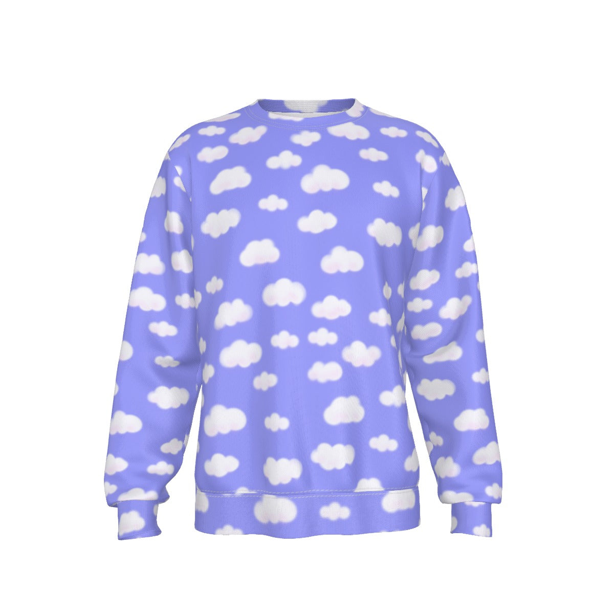 Dreamy Clouds Men's Sweatshirt (Periwinkle) – Holley Tea Time