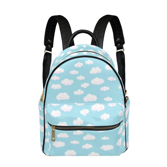 Dreamy Clouds Mini Backpack (Sky Blue)