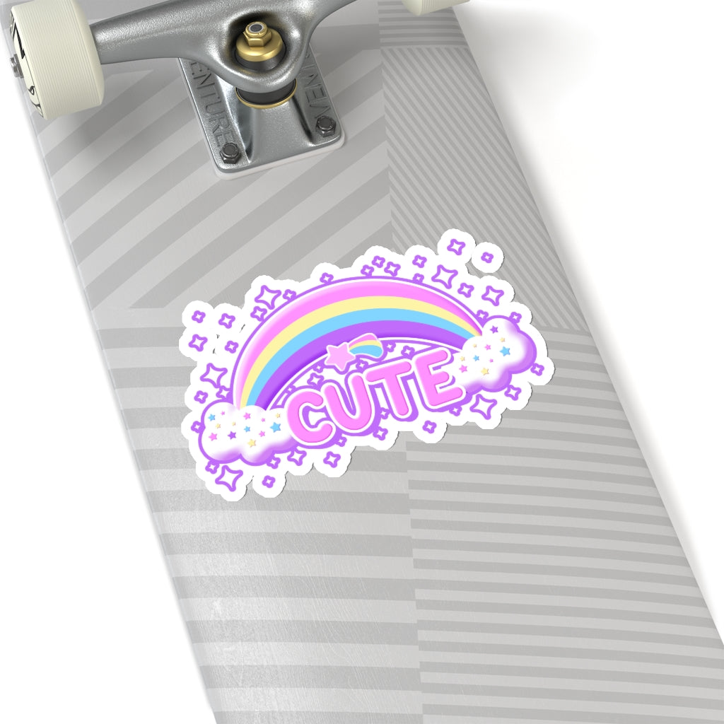 Rainbow Cute Magic Kiss-Cut Sticker