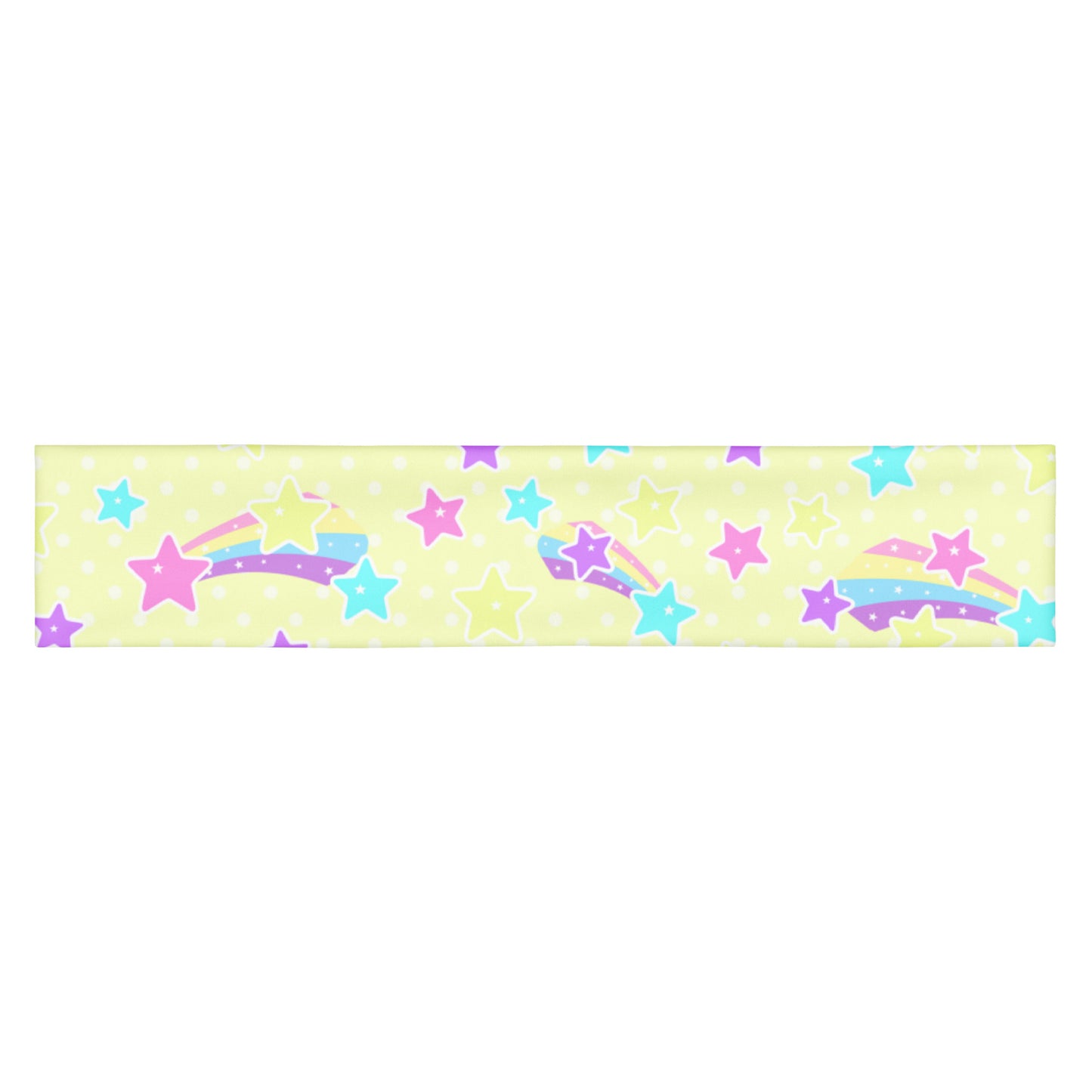 Starry Party Yellow Stretchable Headband