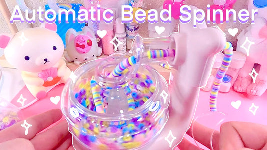 Caydo Automatic Bead Spinner Review 💖 “DIY Crafts” Making A Bracelet