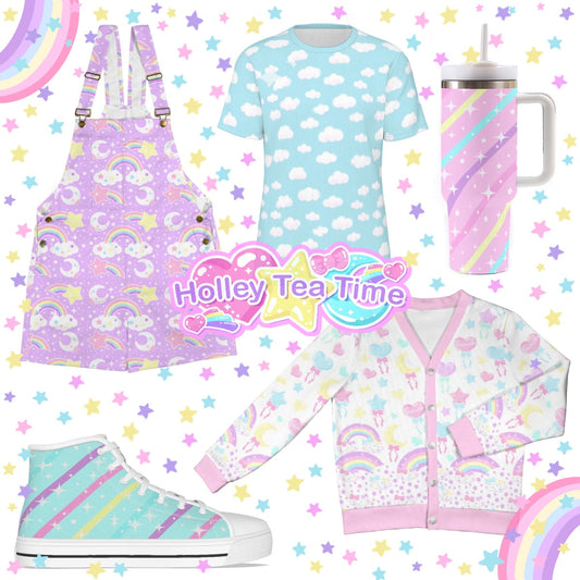 Kawaii outfit of the day “fairy kei fashion style” Kawaii fashion aesthetic OOTD