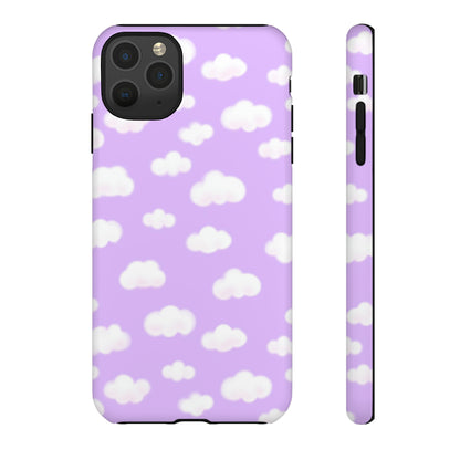 Dreamy Clouds Tough Phone Case (Lilac)