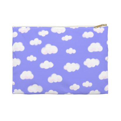 Dreamy Clouds Accessory Pouch (Periwinkle)