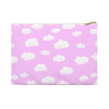 Dreamy Clouds Accessory Pouch (Taffy Pink)