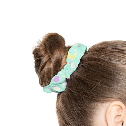 Magical Spring Satin Scrunchie (Mint)