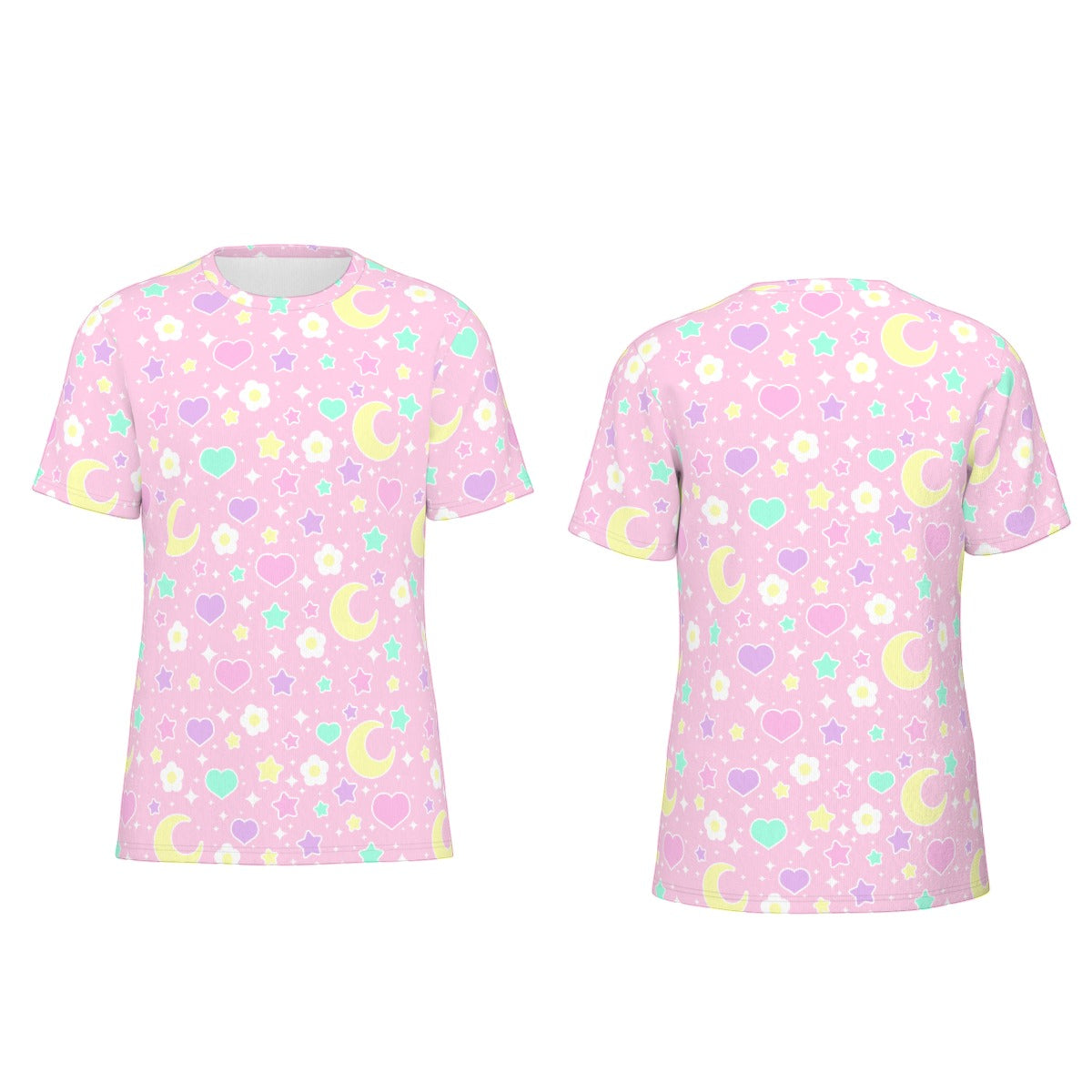 Magical Spring Unisex Cotton T-Shirt (Pink)