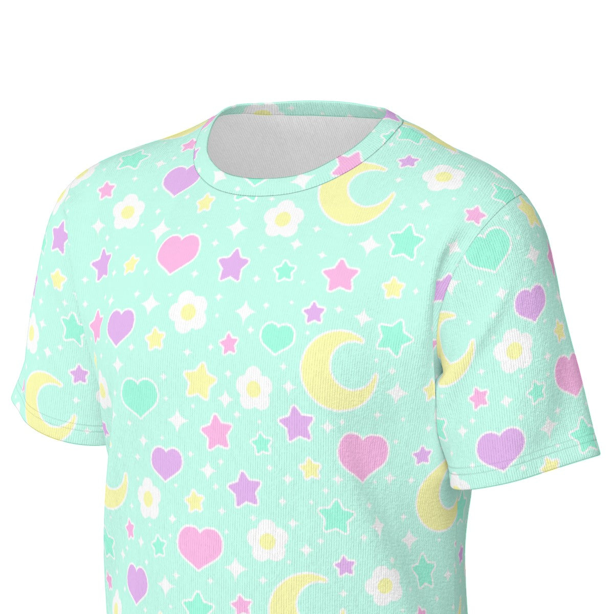 Magical Spring Unisex Cotton T-Shirt (Mint)