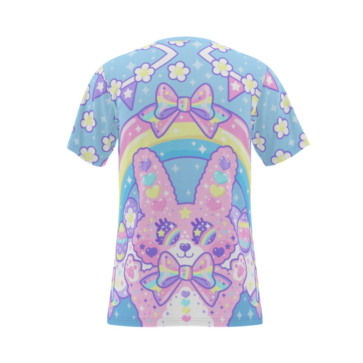 Magical Rainbow Easter Bunny Men's T-Shirt