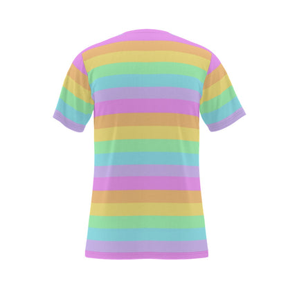 Fruity Rainbow T-Shirt (Color Block)
