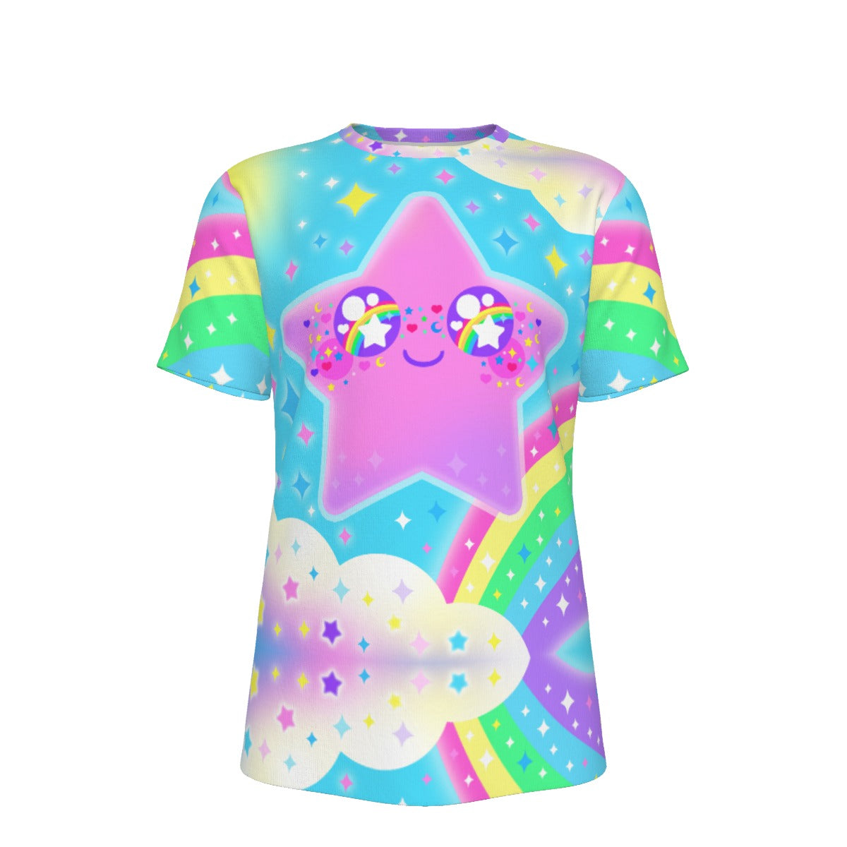 Rainbow Decora Star T-Shirt