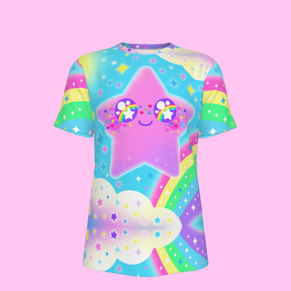 Rainbow Decora Star T-Shirt