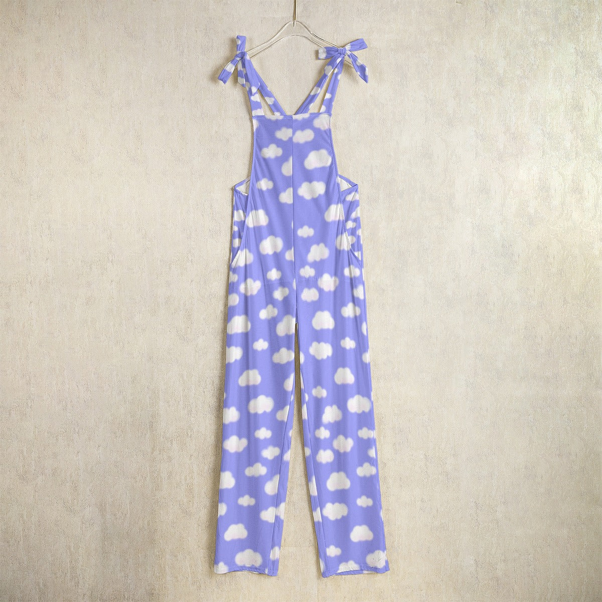 Dreamy Clouds Jumpsuit Overalls (Periwinkle)