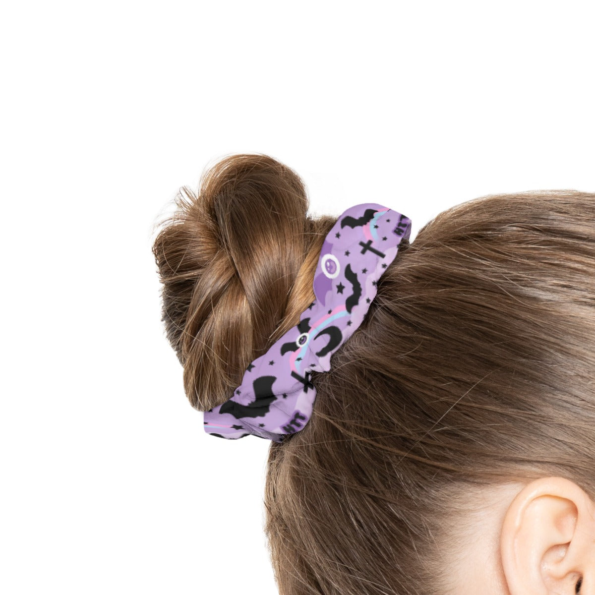 Dripping Sky Satin Scrunchie