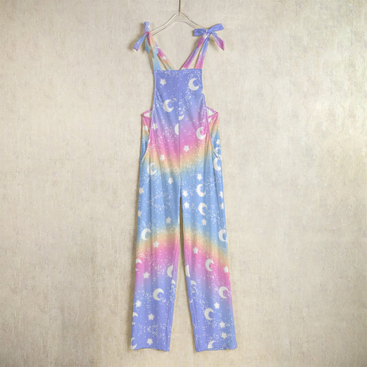 Magical Fairy Time (Rainbow Sunset) Jumpsuit Overalls