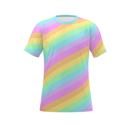 Fruity Rainbow T-Shirt (Color Block)