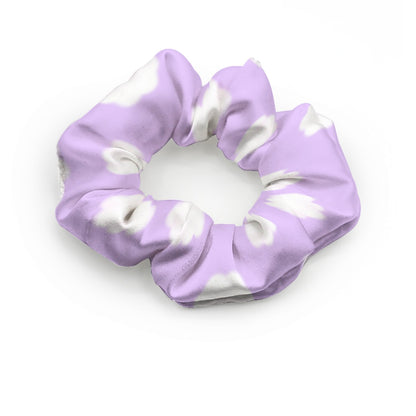 Dreamy Clouds Satin Scrunchie (Lilac)