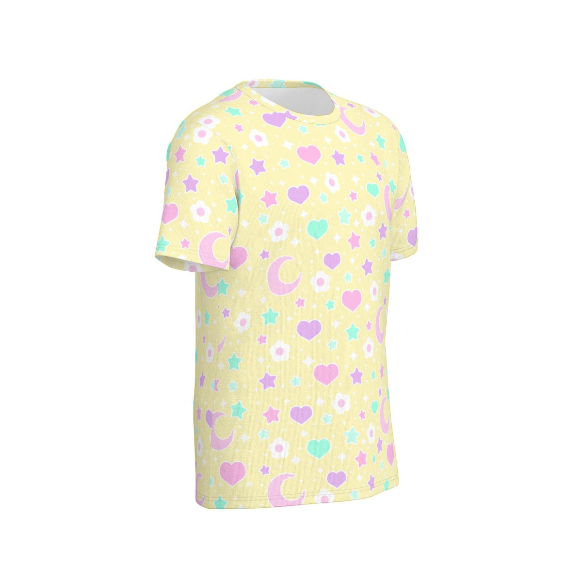 Magical Spring Unisex Cotton T-Shirt (Yellow)