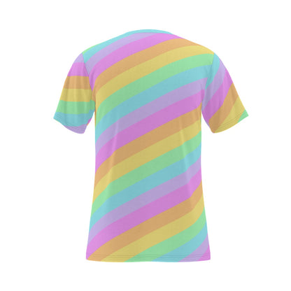 Fruity Rainbow T-Shirt (Color Block)