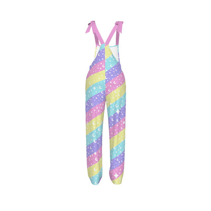 Cosmic Rainbow Jumpsuit Overalls