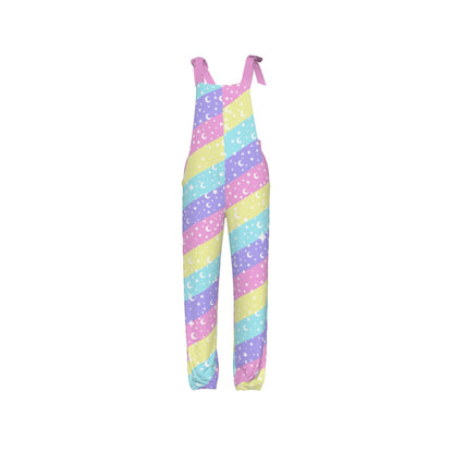 Cosmic Rainbow Jumpsuit Overalls