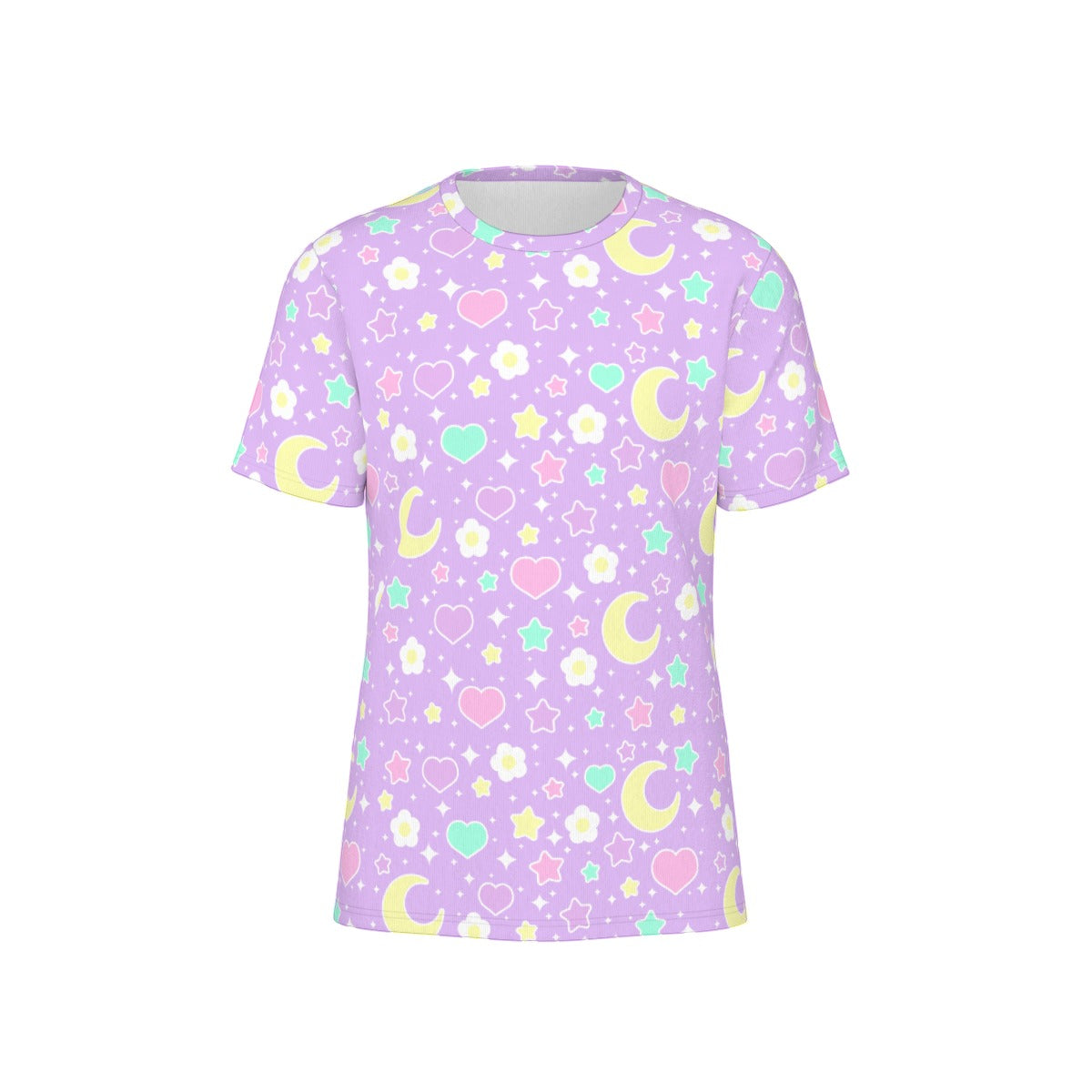 Magical Spring Unisex Cotton T-Shirt (Purple)