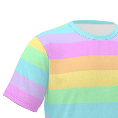 Fruity Rainbow T-Shirt (Color Block)