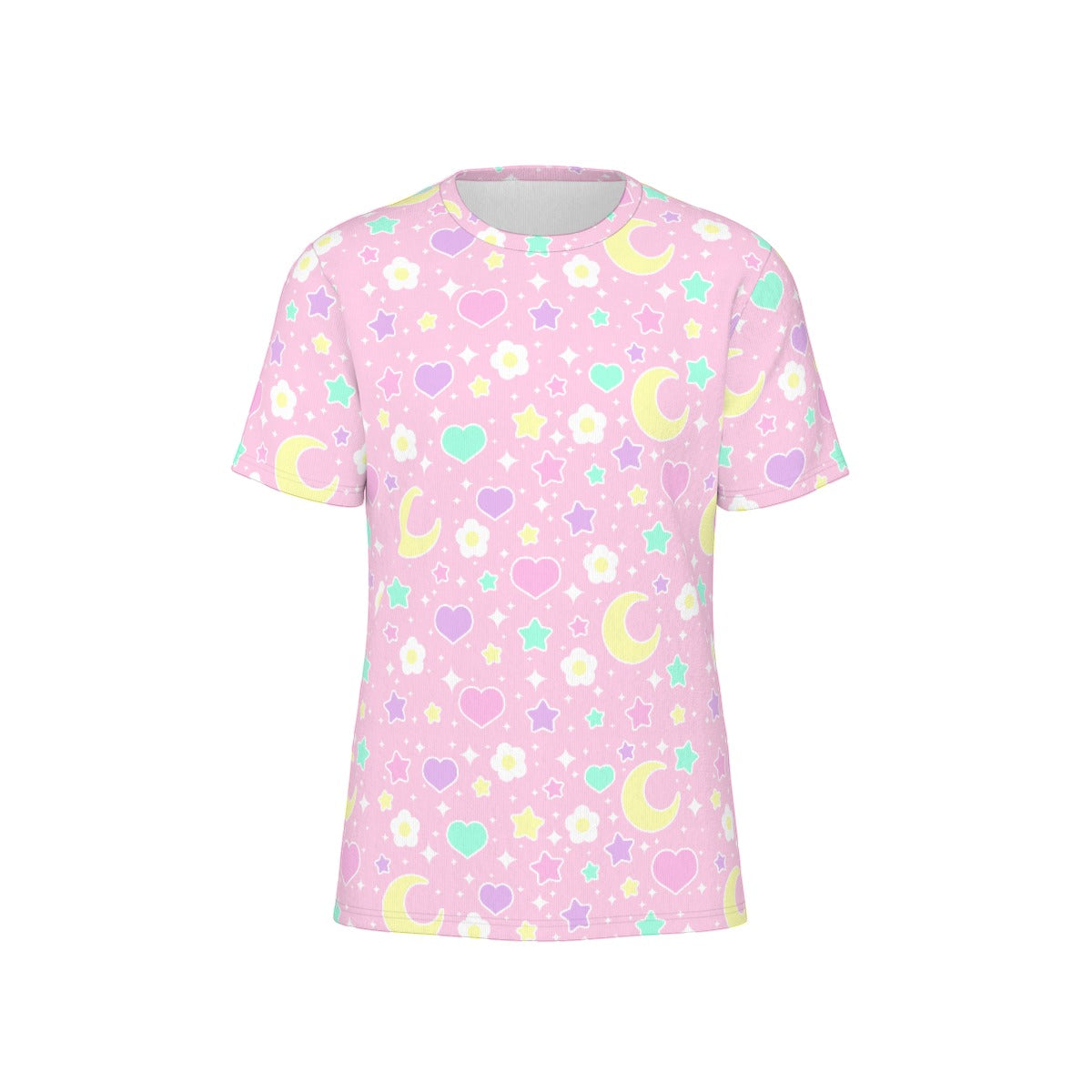 Magical Spring Unisex Cotton T-Shirt (Pink)