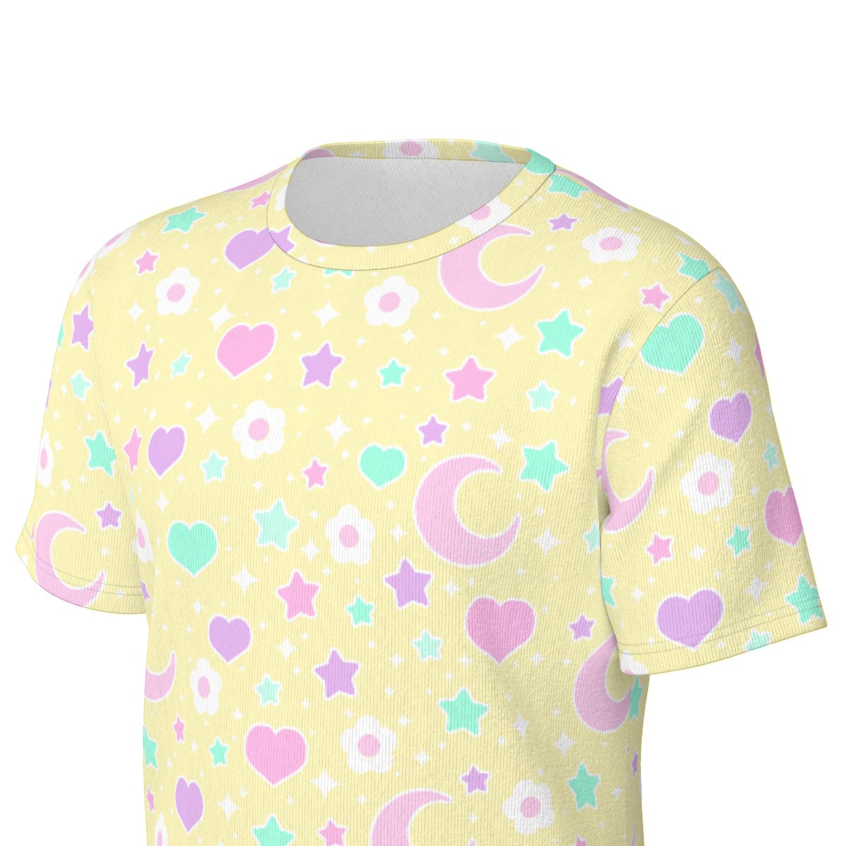 Magical Spring Unisex Cotton T-Shirt (Yellow)