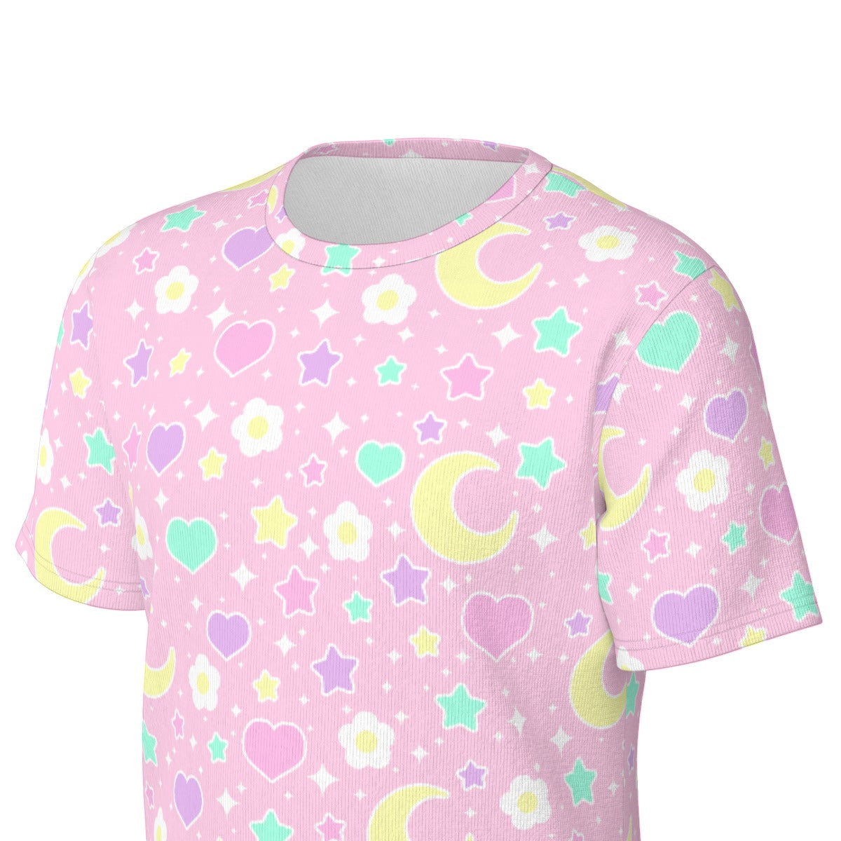 Magical Spring Unisex Cotton T-Shirt (Pink)