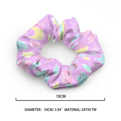 Pastel Party Satin Scrunchie (Lavender)