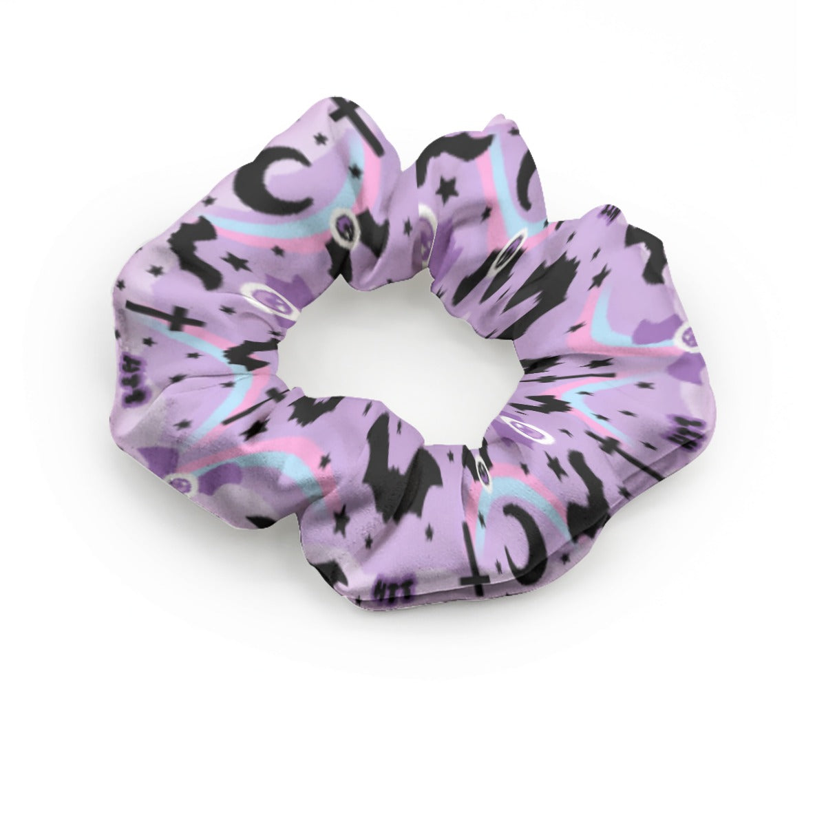 Dripping Sky Satin Scrunchie