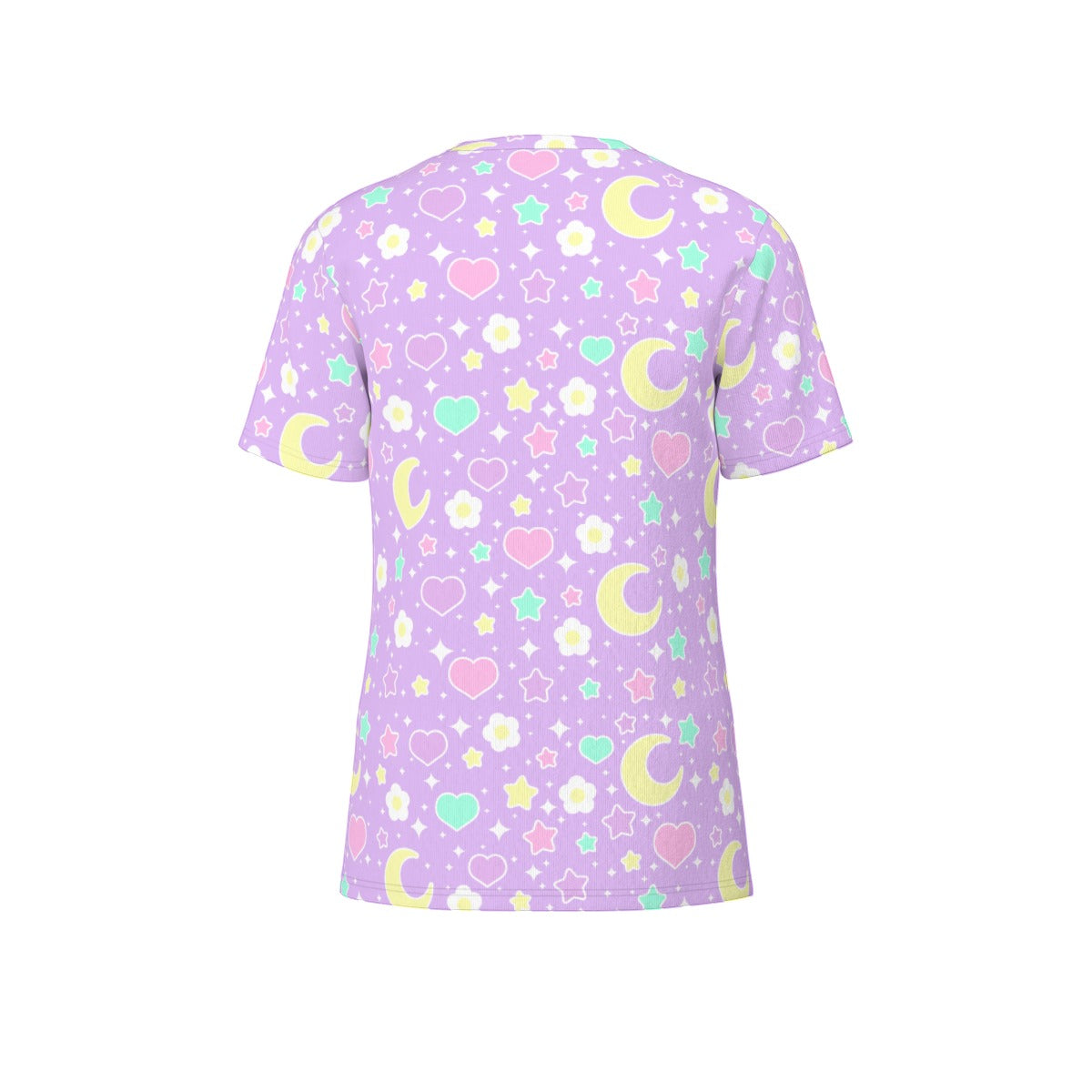 Magical Spring Unisex Cotton T-Shirt (Purple)