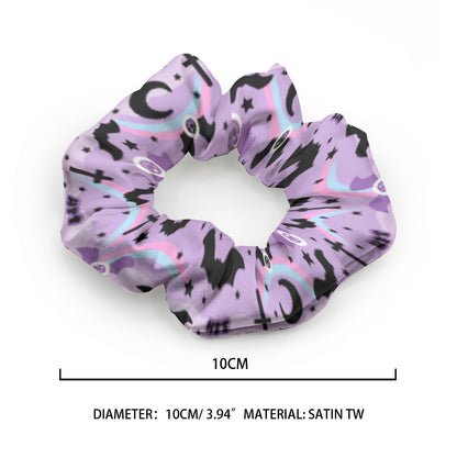 Dripping Sky Satin Scrunchie