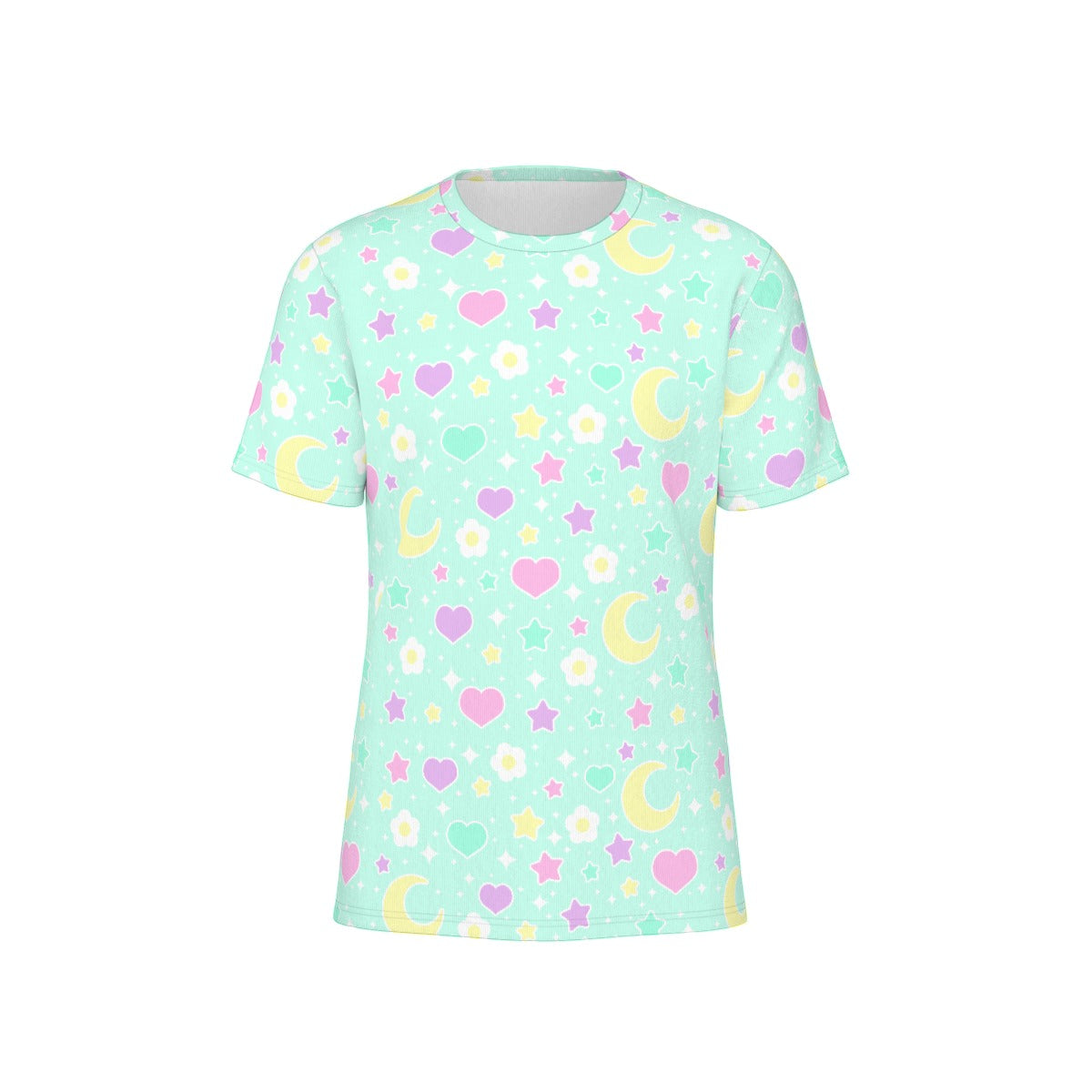 Magical Spring Unisex Cotton T-Shirt (Mint)