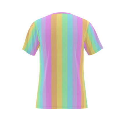 Fruity Rainbow T-Shirt (Color Block)