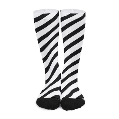 Spooky Stripes Unisex Crew Socks