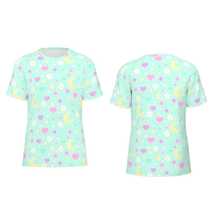 Magical Spring Unisex Cotton T-Shirt (Mint)