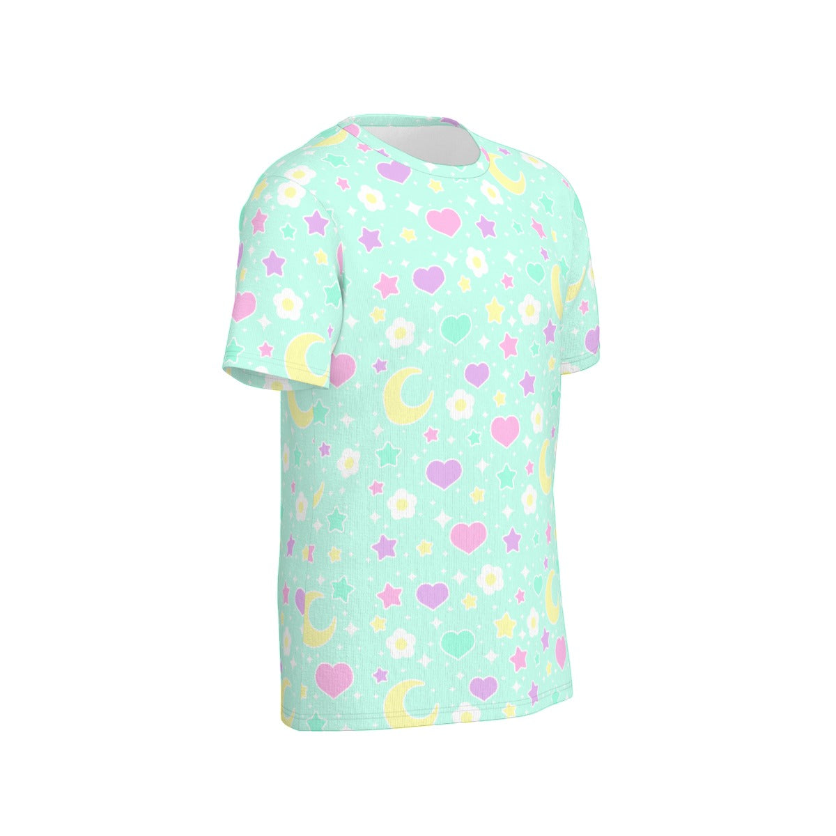 Magical Spring Unisex Cotton T-Shirt (Mint)