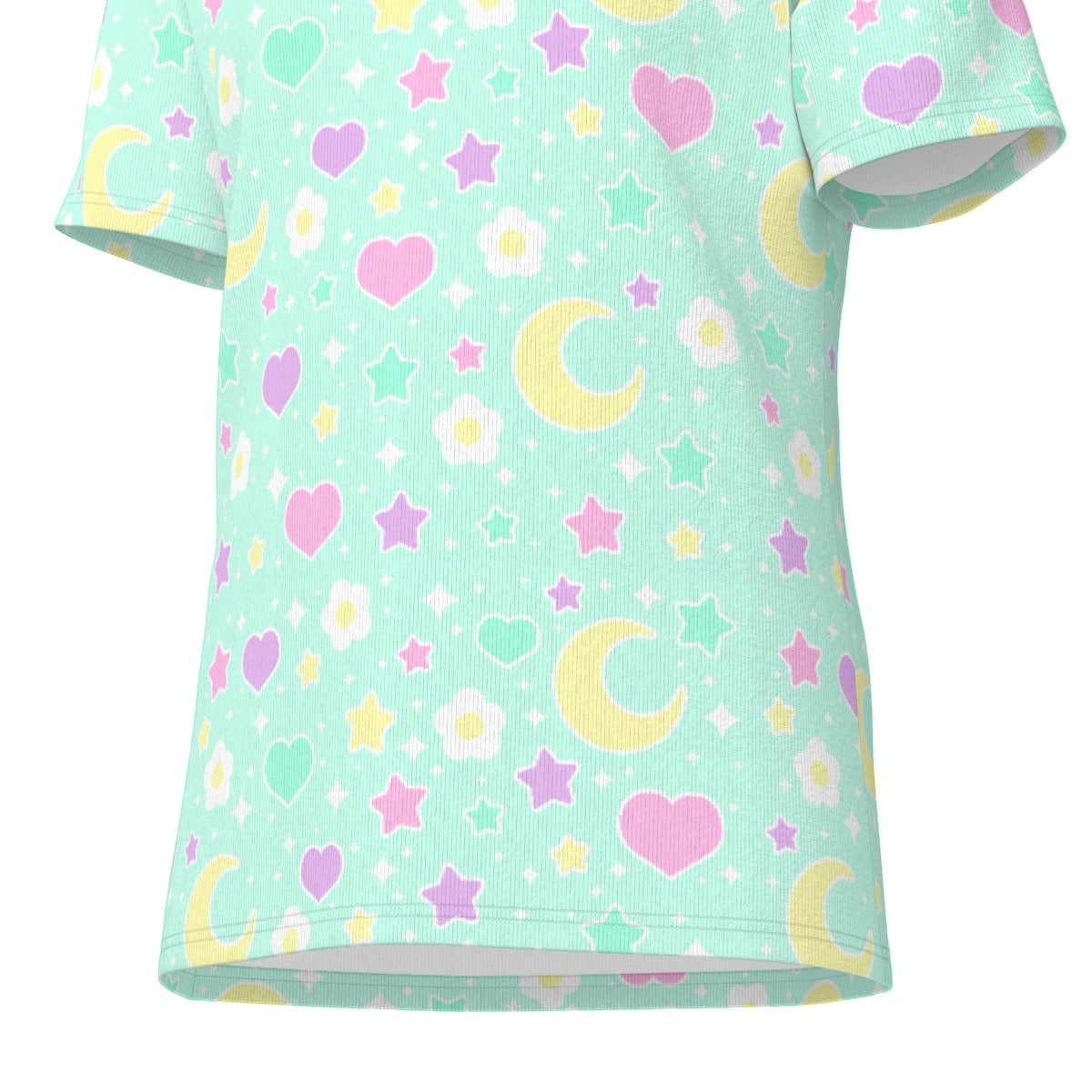 Magical Spring Unisex Cotton T-Shirt (Mint)