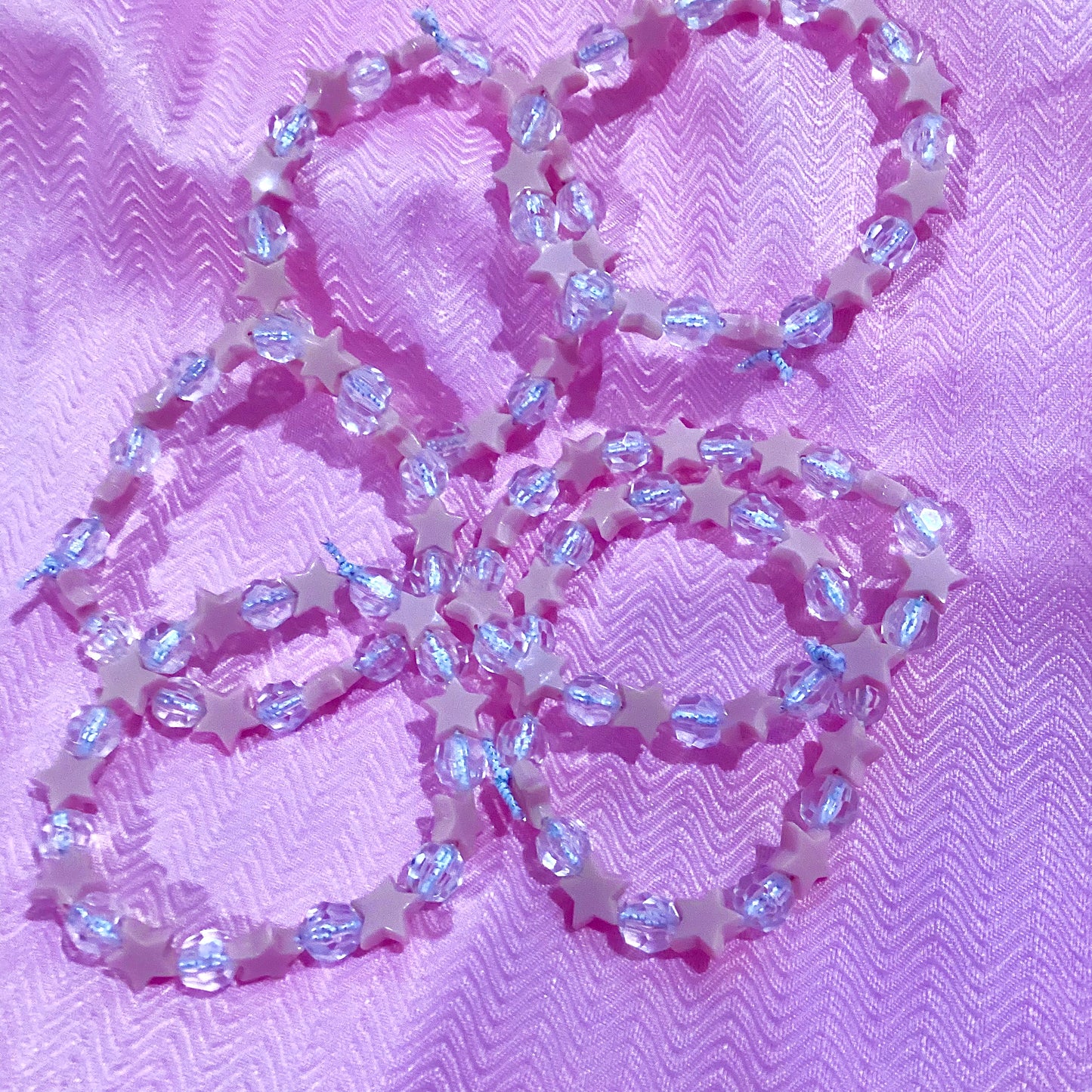 Pink Star Fairy Bracelet