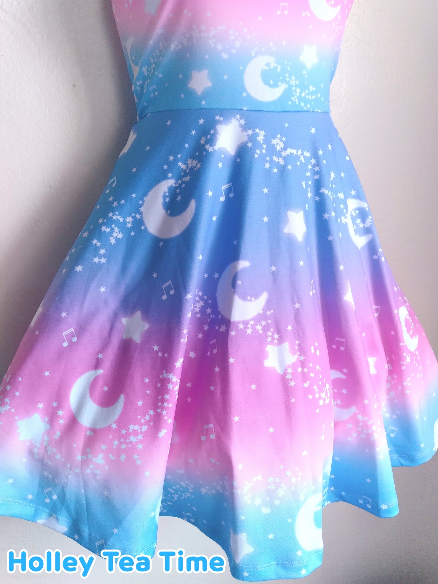 Magical Fairy Time Skater Dress (Rainbow Twilight)