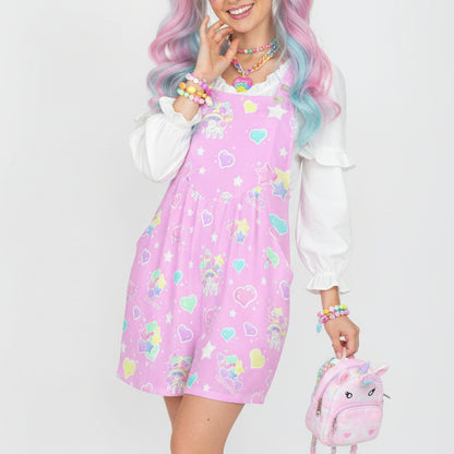 Kawaii fashion fairy kei decora kei Harajuku style shorts overalls cutecore