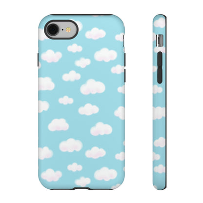 Dreamy Clouds Tough Phone Case (Sky Blue)